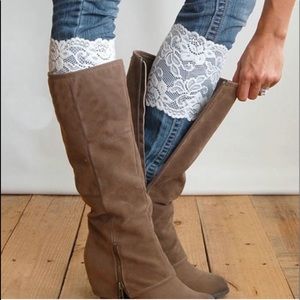 Accessories - LACE BOOT CUFFS Accessories - LACE BOOT CUFFS